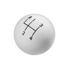 White Classic Shifter Knob 4-Speed - image 3