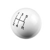 White Classic Shifter Knob 5-Speed - image 3