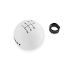 White Classic Shifter Knob 6-Speed