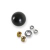 Billet Shift Knob with No Shift Pattern for M16x1.5 Threaded Sticks [Gloss Black] - image 2