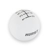 Shift Knob with 6-Speed Upper Right Reverse Pattern for 3/8-16 Threaded Sticks [White] - image 3
