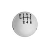 White 6-Speed Replacement Shifter Knob - image 2
