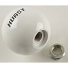 White Replacement Shifter Knob Quarter Stick Shifter - image 3