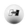 Logo Shift Knob for SAE and Metric Threaded Sticks [White] - image 3