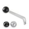 163601HST Hurst Billet Shift Knob - 6-Speed Pattern - Gloss Black - image 4