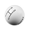 White Replacement Shifter Knob 3-Speed - image 3
