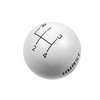 White Replacement Shifter Knob 4-Speed - image 3