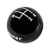 Shift Knob with 4-Speed Upper Left Reverse Pattern for 3/8-16 Threaded Sticks [Gloss Black] - image 1