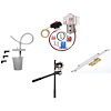 Universal Roll Control Kit with Brake Lines, Fittings, Tubing Bender & Brake Bleeder