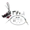 Pistol-Grip Quarter Stick Race Shifter for GM Powerglide and TH250-TH400 Automatics [Clear Anodized Billet Handle] - image 3