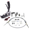 Pistol-Grip Quarter Stick Race Shifter for GM Powerglide and TH250-TH400 Automatics [Black Anodized Handle] - image 2