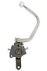 Competition/Plus 4-Speed Shifter for 1955-1957 Chevy Full-Size with Bench Seat [Chrome Stick, White Knob] - image 2