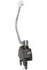 Competition/Plus 4-Speed Shifter for 1955-1957 Chevy Full-Size with Bench Seat [Chrome Stick, White Knob] - image 3