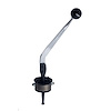 Billet/Plus Short Throw Shifter for 1988-2011 Ford Ranger 5-Speed [Chrome Stick, Black Knob]