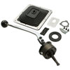 Billet/Plus Short Throw Shifter for 1988-2011 Ford Ranger 5-Speed [Chrome Stick, Black Knob] - image 2