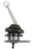 Billet/Plus Short Throw Shifter for 1983-2004 Ford Mustang with Borg Warner T-5/T45 5-Speed [Chrome Stick, White Knob] - image 2