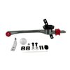 Billet/Plus Short Throw Shifter for 2005-2010 Ford Mustang V8 with Tremec TR3650 [Chrome Stick, White Knob] - image 4