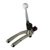 Billet/Plus Short Throw Shifter for 2009-2023 Dodge Challenger 6-Speed [Chrome Stick, White Knob] - image 3