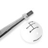 Competition/Plus 4-Speed Shifter for 1968-1979 Chevy Corvette with Muncie or Super T-10 [Chrome Stick, White Knob] - image 3