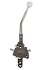 Competition/Plus 4-Speed Shifter for Chevy Chevelle, El Camino & Monte Carlo, Muncie 4-Speed [Chrome Stick, White Knob]