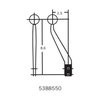 Replacement Shifter Stick Thread Size: 3/8" -16 - image 4
