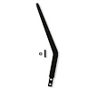 Billet Shifter Stick, 16 in. Tall, for 3/8-16 Threaded Handles and Knobs [Satin Black]