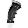 Billet/Plus Pistol Grip Auto Shift Handle for 2016-2024 Chevy Camaro [Polished Billet Aluminum, Black Grip Plates] - image 4