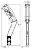 Nitro Stick 2 Shift Handle Length: 8.75" - image 2