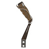 Pistol Grip Shifter Stick for Mopar B and E-Body, Wood Grain, 11.5 in. Tall [Chrome, Wood Grip Plates] - image 1