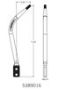 5389016 Competition Plus Round Bar Shifter Stick [Chrome] - image 3