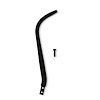 Billet Shifter Stick, 16.5 in. Tall, for 3/8-16 Threaded Handles and Knobs [Satin Black] - image 1