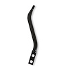 Tube-Style Shifter Stick, 8.6 in. Tall, for Fox Body Mustang T-5 [Satin Black]