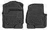 13301 WeatherBeater Front Floor Liners Fits Select Ford Models [Black] - image 1