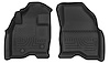 13761 WeatherBeater Front Floor Liners for 2016-2019 Ford Explorer [Black] - image 1