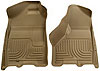 WeatherBeater Floor Liner 02-10 Ram Pickup Tan 2 pc. Front - image 1