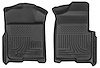 18331 WeatherBeater Front Floor Liners for 2009-2014 Ford F-150 [Black] - image 1