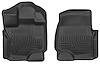 18361 WeatherBeater Front Floor Liners Fits Select Ford F-150 and Select Ford F-150 Lightning [Black]