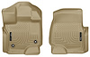 18363 WeatherBeater Front Floor Liners Fits Select Ford F-150 and Select Ford F-150 Lightning [Tan]