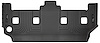 19091 WeatherBeater 3rd Row Floor Liner for 2008-2016 Chrysler Town and 2008-2020 Dodge Grand Caravan [Black] - image 1
