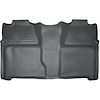 19202 Gray Second Row Floor Liner for 2007-2014 Chevrolet and GMC Crew Cab Pickups - image 1