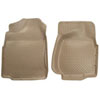 Tan Front Floor Liner, 1999-04 Chevrolet Silverado/GMC Sierra Regular Cab HD - image 1