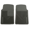 Grey Heavy Duty Front Floor Mats, Fits Various Vehicle Applications *While Supplies Last* - image 1