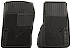 Black Heavy Duty Front Floor Mats, Fits Various Vehicle Applications - image 1