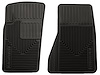 51081 Heavy Duty Front Floor Mats for 1984-2004, 2007-2009 Jeep Models [Black] - image 1