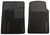 51111 Heavy Duty Front Floor Mats [Black]