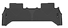 51681 X-act Contour 2nd Row Floor Liner for 2022-2024 Rivian R1T [Black]