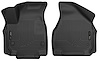 52041 X-act Contour Front Floor Liners Fits Select Chrysler Pacifica and Select Chrysler Voyager [Black] - image 1