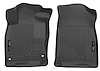 52141 X-act Contour Front Floor Liners for 2016-2021 Honda Civic and 2019-2021 Honda Insight [Black]
