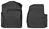 52721 X-act Contour Front Floor Liners Fits Select Ford F-250 Super Duty and Select Ford F-350 Super Duty [Black] - image 1
