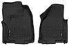 52761 X-act Contour Front Floor Liners for 2012-2016 Ford Models [Black] - image 1